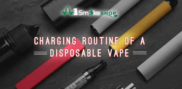 Charging Routine of a Disposable Vape - Smoke Shop Fontana