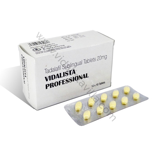 Vidalista Professional | Tadalafil 20mg | 20%OFF | Best Deal