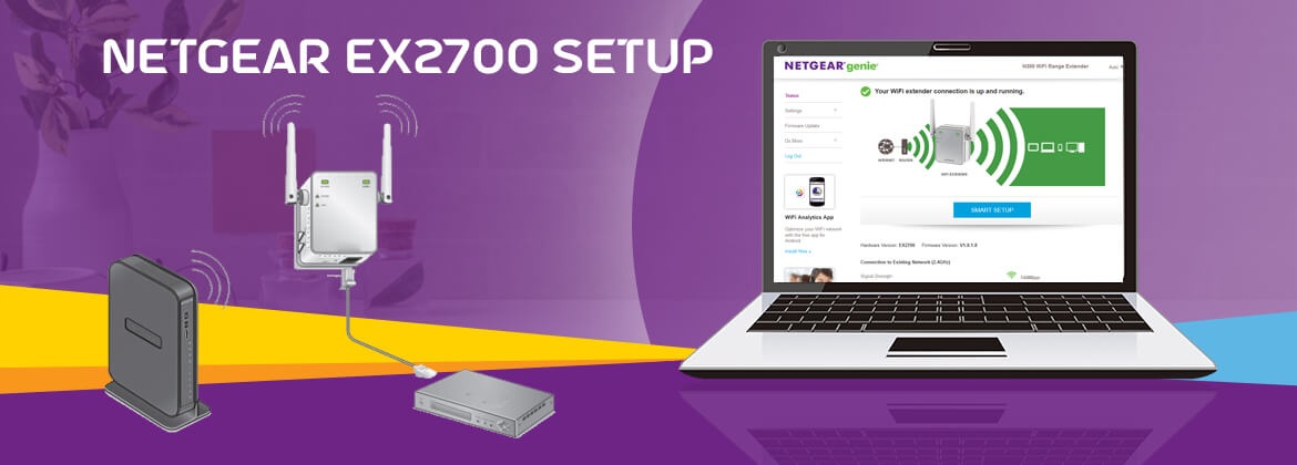 Netgear EX2700 Setup