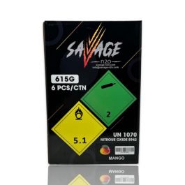 Savage N2O Flavor Cream Charger