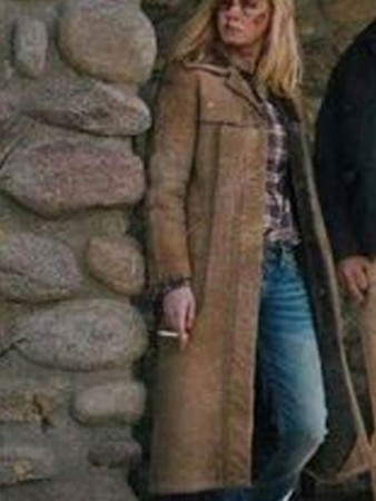 Yellowstone Beth Dutton Leather Coat